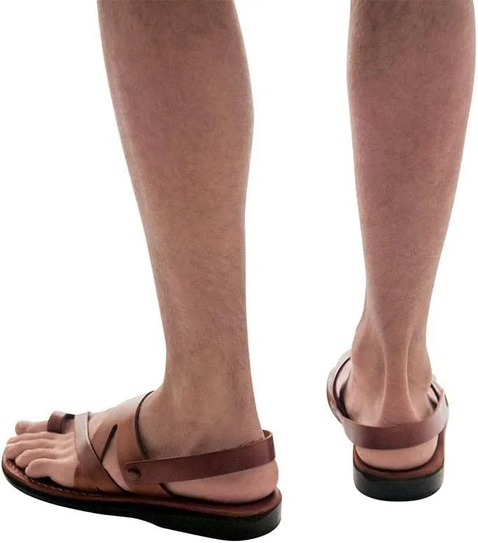 Benjamin - Leather Slingback Sandal - Mens Sandals