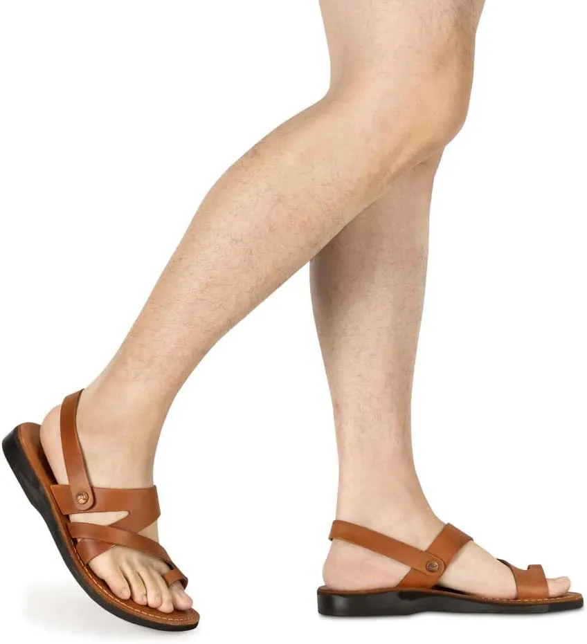 Benjamin - Leather Slingback Sandal - Mens Sandals