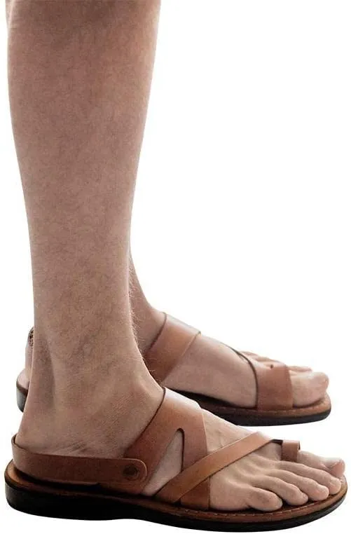 Benjamin - Leather Slingback Sandal - Mens Sandals