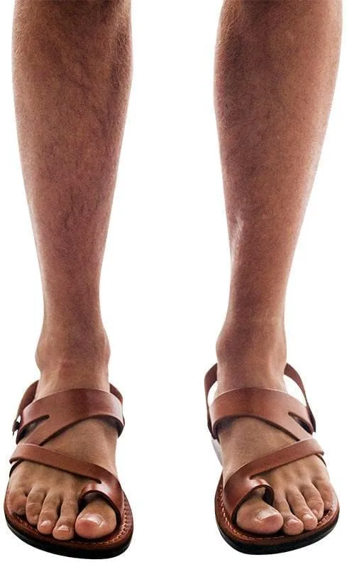 Benjamin - Leather Slingback Sandal - Mens Sandals