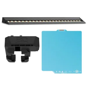 BIQU CryoGrip Pro Frostbite Panda Build Plate   Panda Jet Cooling Fan Duct  Panda Lux LED Light, for Bambu-Lab P1S P1P X1C X1E 3D Printers