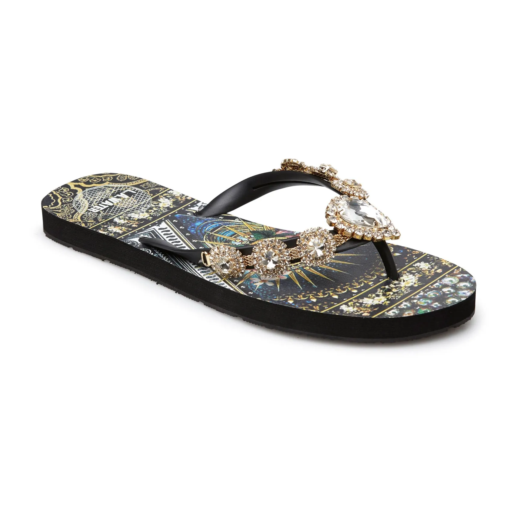 BLACK MYSTICAL SLIPPERS
