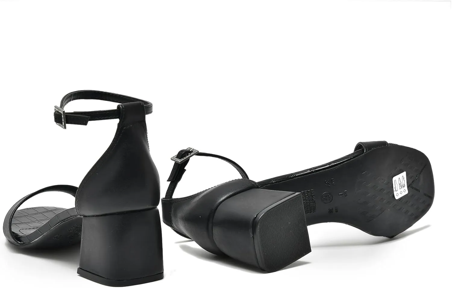 Block Medium Heel Sandals for Women