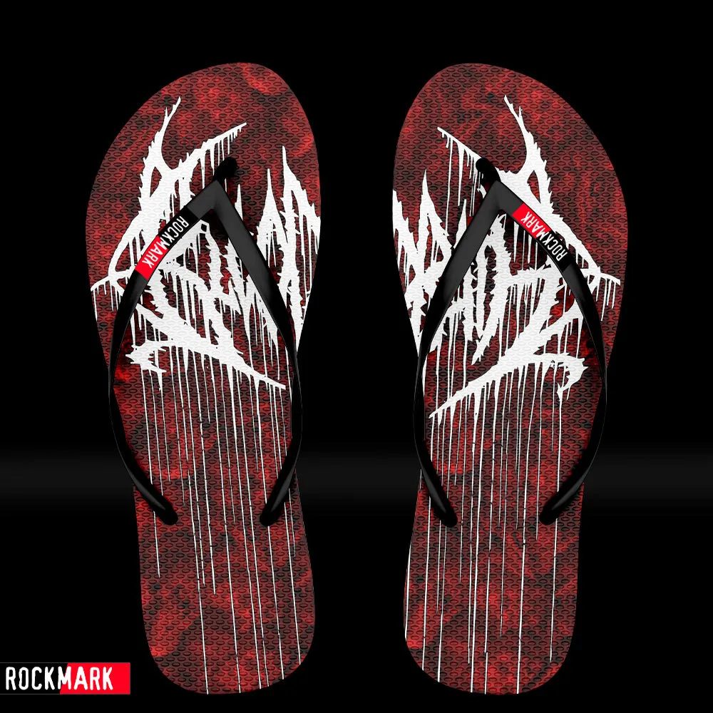 Bloodbath Logo Flip-Flops