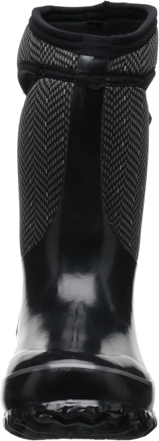 Bogs Plimsoll Herringbone Waterproof Boot (Little Kid/Big Kid), , 2 M US Little Kid