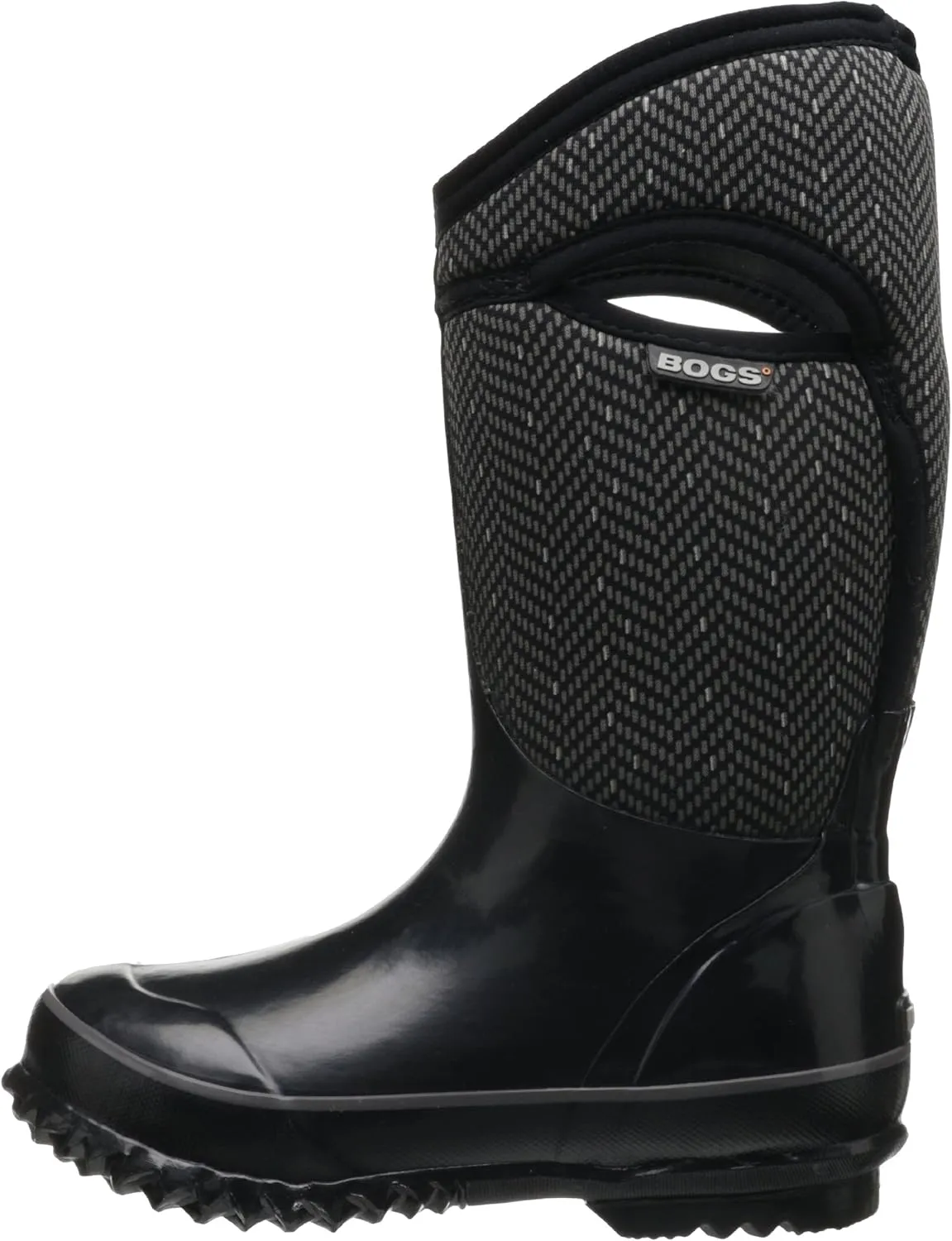 Bogs Plimsoll Herringbone Waterproof Boot (Little Kid/Big Kid), , 2 M US Little Kid