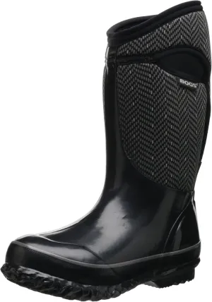 Bogs Plimsoll Herringbone Waterproof Boot (Little Kid/Big Kid), , 2 M US Little Kid