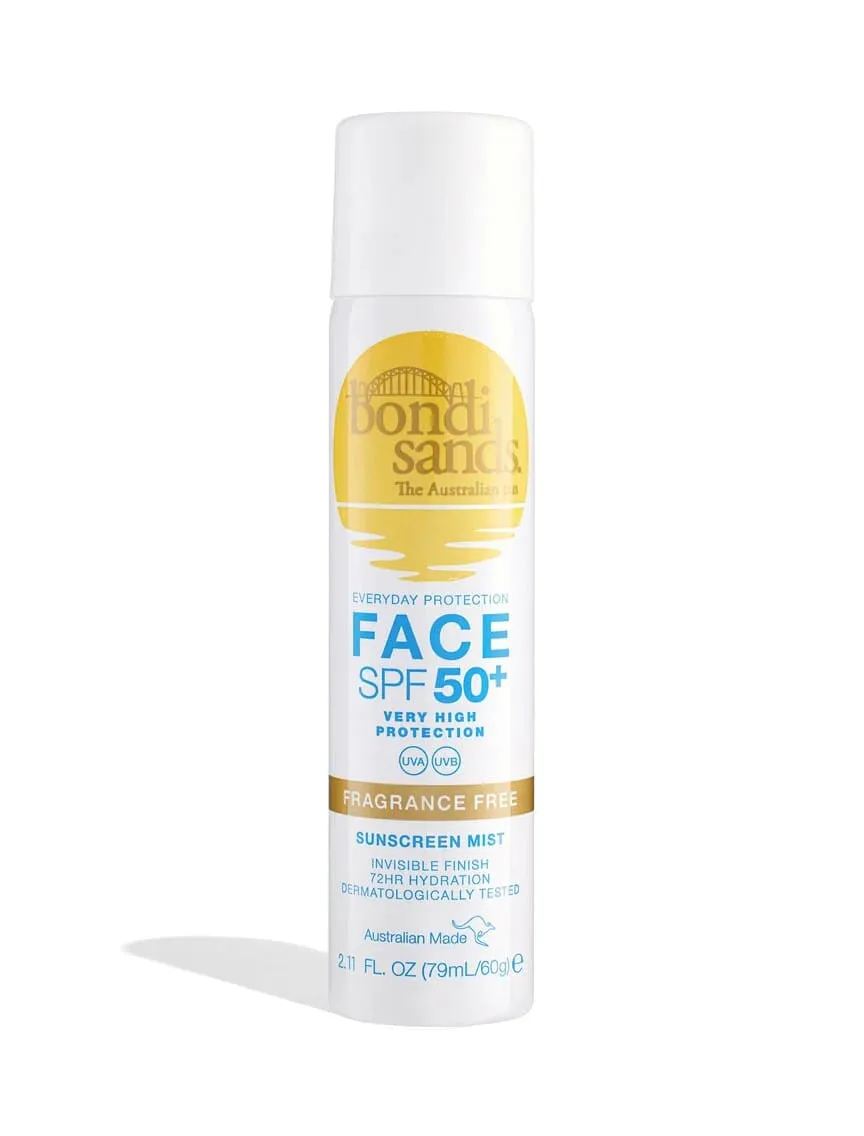 Bondi Sands SPF 50  Fragrance Free Sunscreen Mist 60g
