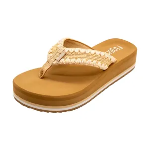 Breeze Ladies Platform Wedge Flip Flop