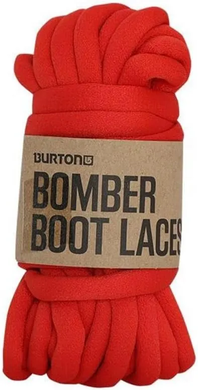 Burton Bomber Snowboard Boot Laces (Red)