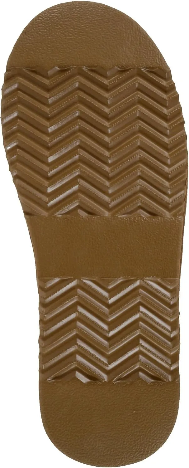 Bushga Ladies Genuine Sheepskin Mid Calf Short Boot with Button Design (Black, Chocolate Brown, Chestnut, Grey, Purple)