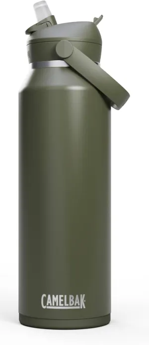 CamelBak Thrive Flip Straw Insulated Stainless Steel Water Bottle Moss, 40oz