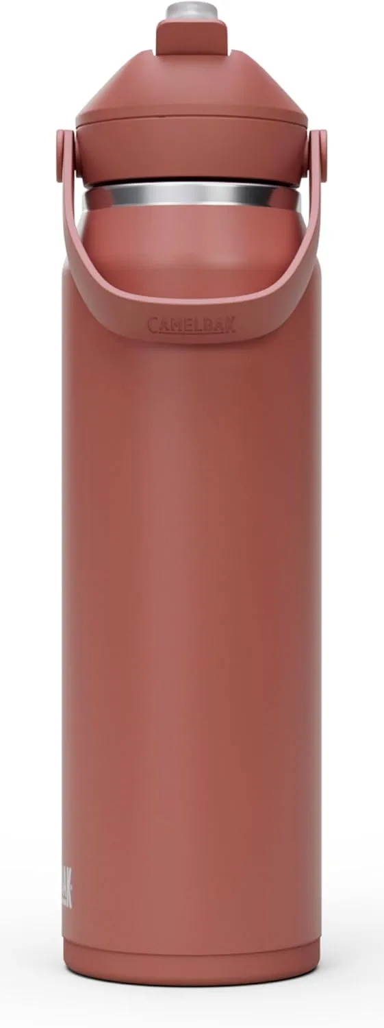 CamelBak Thrive Flip Straw Insulated Stainless Steel Water Bottle Sierra Red, 32oz