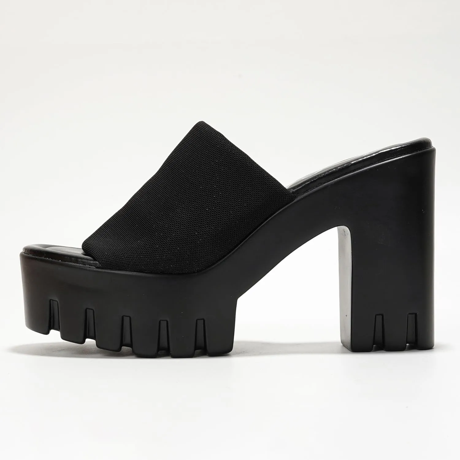 Cape Robbin Women's Round Toe Platform Sandals - Comfortable Block Heel Slip-On Summer Sandals (Echoya)