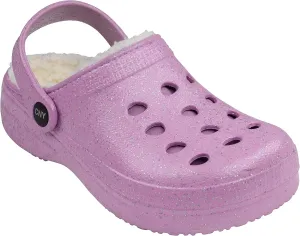 Capelli New York Girls Injected Eva Clog with Faux Berber Lining