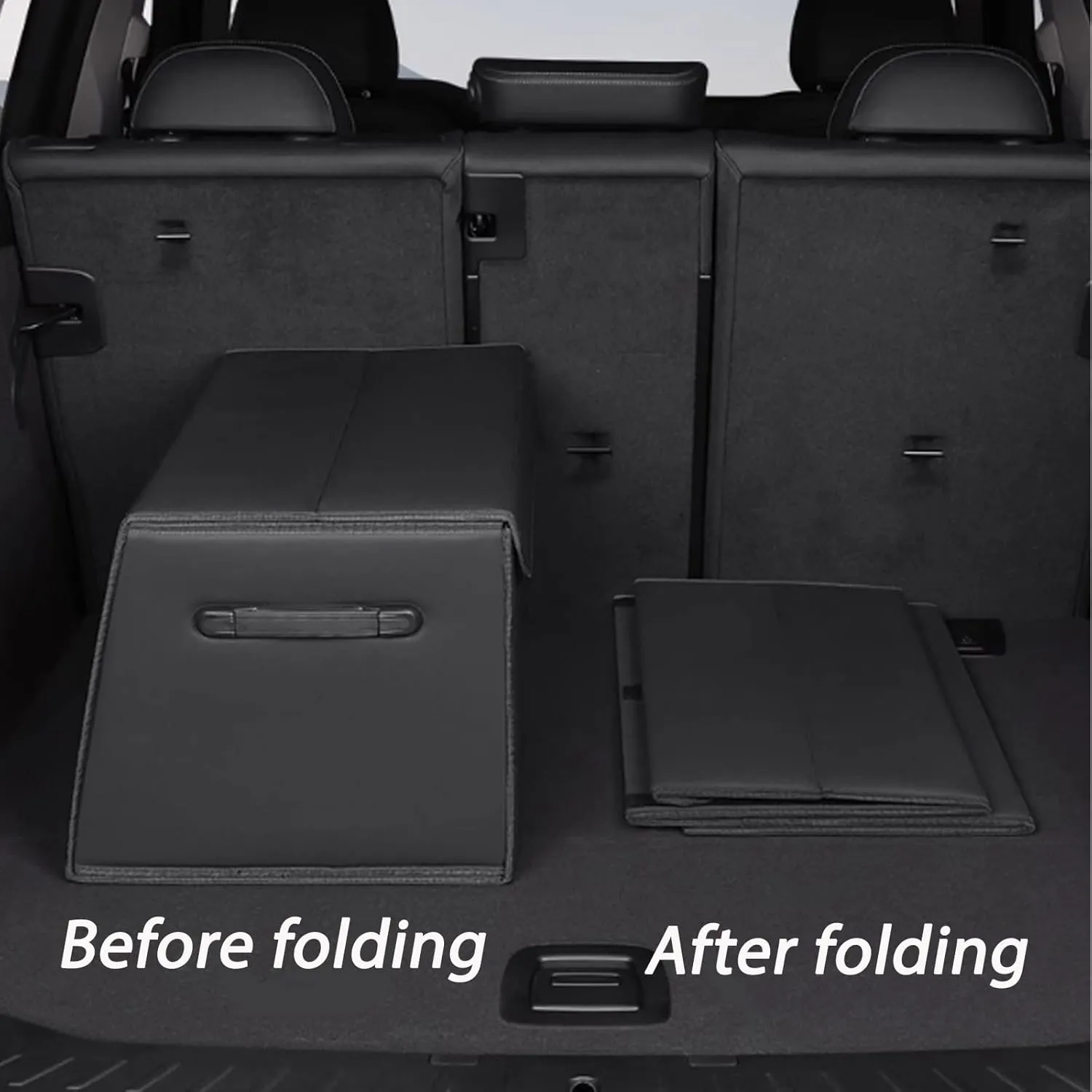 Car Boot Bag for Mitsubishi Outlander CW0 Invite/Intense/Instyle 2016 2017 2018 Anti Slip Robust Stable Car Boot Organiser,Waterproof Wear-Resistant Boot Tidy for Car,C5 75 * 37 * 30