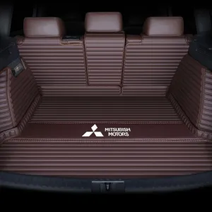 Car Boot Liner Protector for Mitsubishi Outlander 2006 2007 2008 2009, Resistant Easy to Install Premium Car Accessory,D Brown