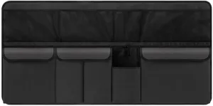 Car Boot Organiser for Ford F150 F250 F350 F450 F550 Bronco Edge Explorer Maverick Fusion C-max,Waterproof Kick Mats Seat Back Storage Bag Travel Durable Foldable Multi Pocket Journey Tidy Storage