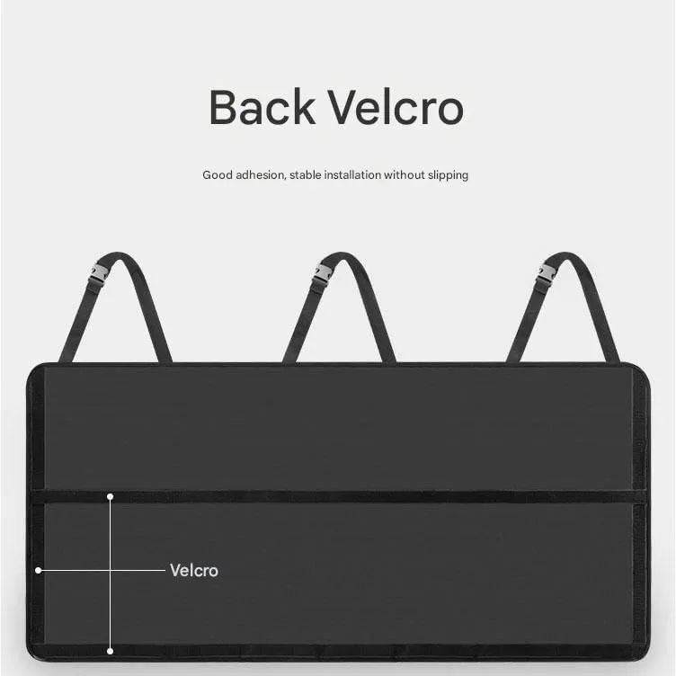 Car Boot Organiser for Ford F150 F250 F350 F450 F550 Bronco Edge Explorer Maverick Fusion C-max,Waterproof Kick Mats Seat Back Storage Bag Travel Durable Foldable Multi Pocket Journey Tidy Storage