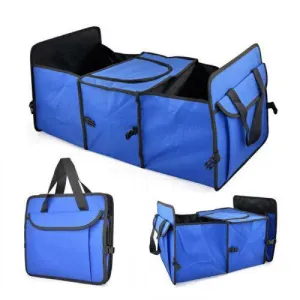 Car Boot Organiser Shopping Tidy Durable Collapsible 2-in-1 Foldab