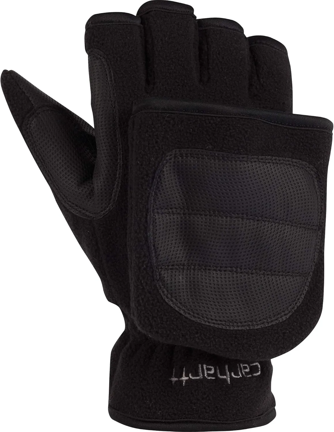 Carhartt Men's Hunt Fleece Camo Flip Mitten