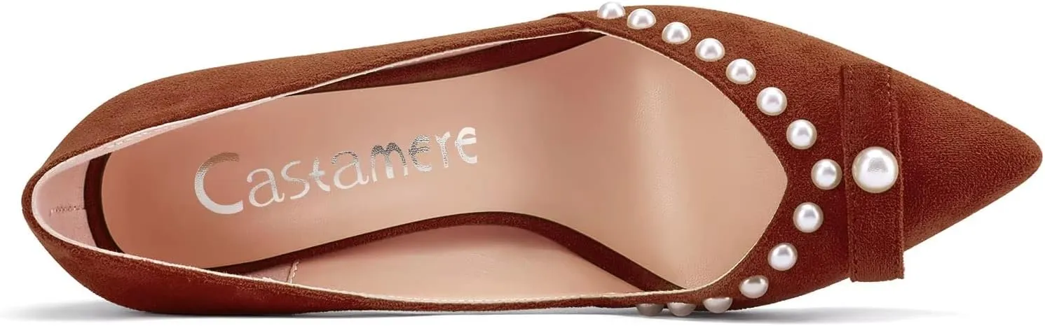 Castamere High Stiletto Heel Pointed Toe Pumps Slip-on Sexy Classic 3.3 Inches Heels