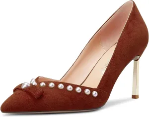 Castamere High Stiletto Heel Pointed Toe Pumps Slip-on Sexy Classic 3.3 Inches Heels