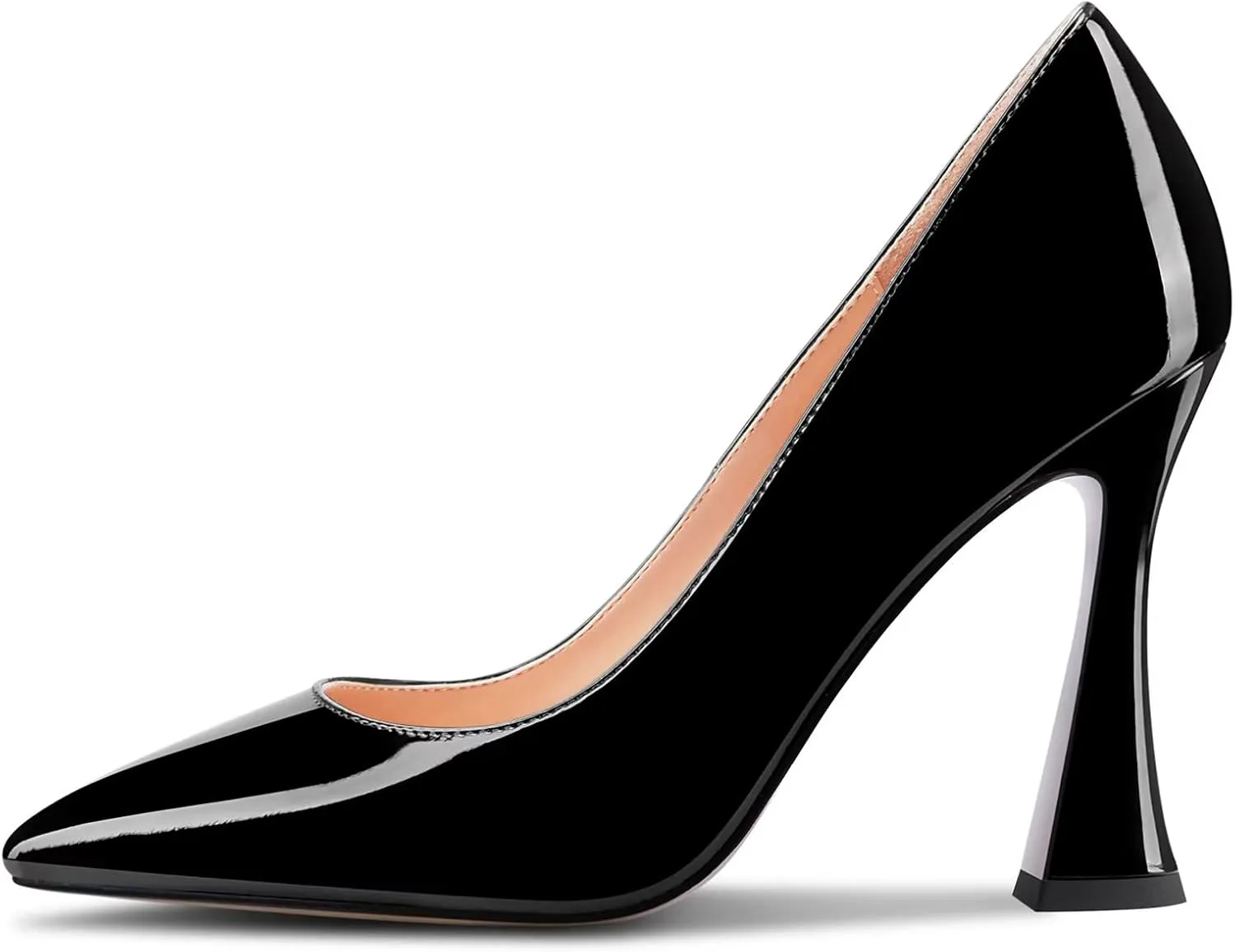 Castamere Women Stiletto High Heel Pointed Toe Slip-on Pumps Sexy Dress Classic 3.9 Inches Heels