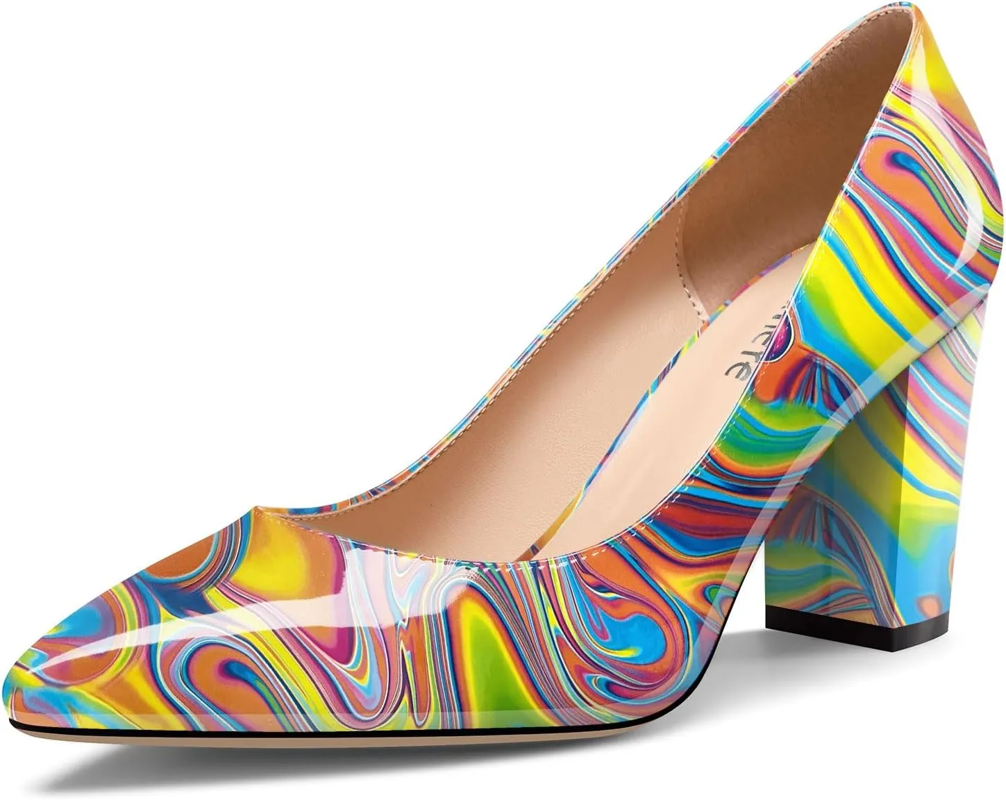 Castamere Womens High Heel Pointed Toe Slip-on Pumps 8CM