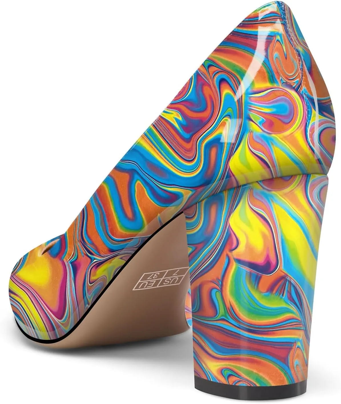 Castamere Womens High Heel Pointed Toe Slip-on Pumps 8CM