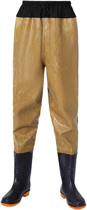 Chest Waders for Men Stocking Foot One Piece Jumpsuits Lightweight Pants Durable Bootfoot Wader for Hunting Fishing