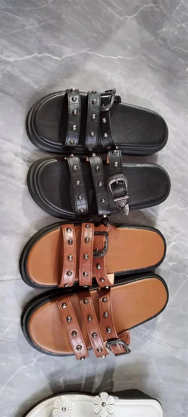 Chic Platform Slide Slippers