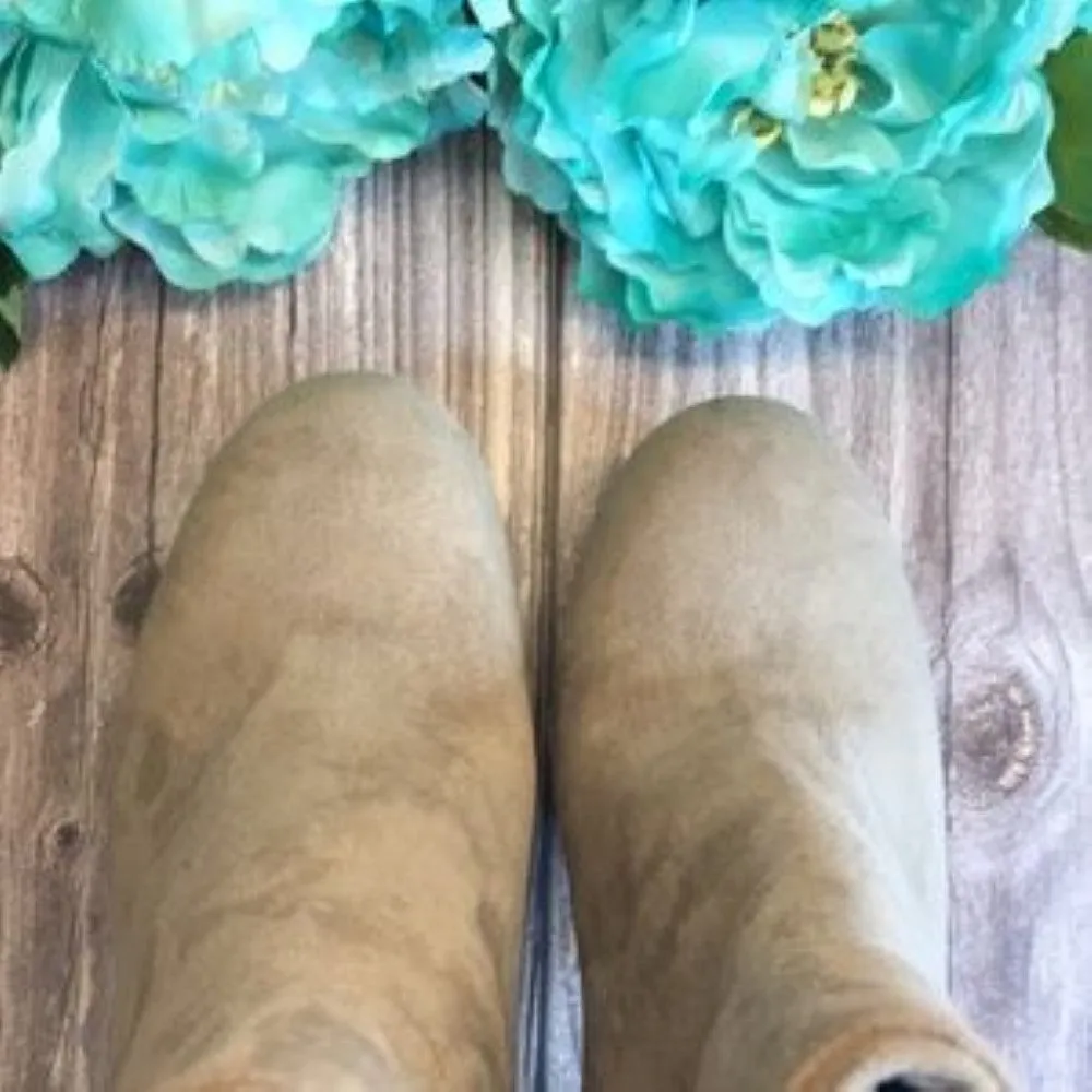 CIRCUS Alie Flint Grey Platform Booties 6M