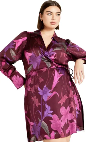 City Chic Women's Dress-Zelda