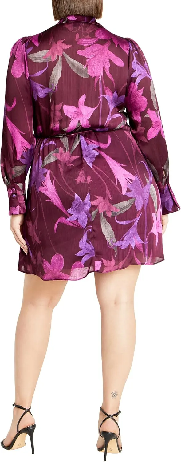 City Chic Women's Dress-Zelda