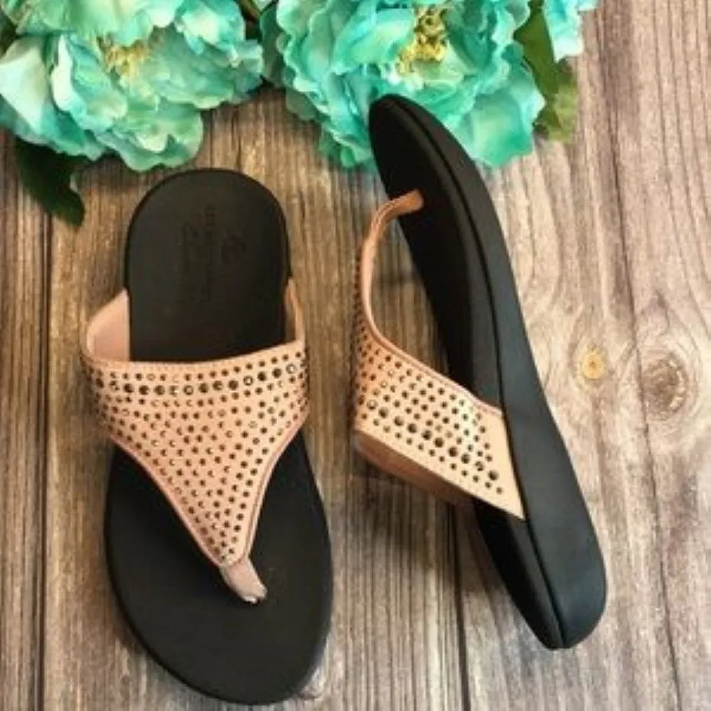 CLARKS Cloud Steppers Brio Vibe Dusty Pink Sandals 5M