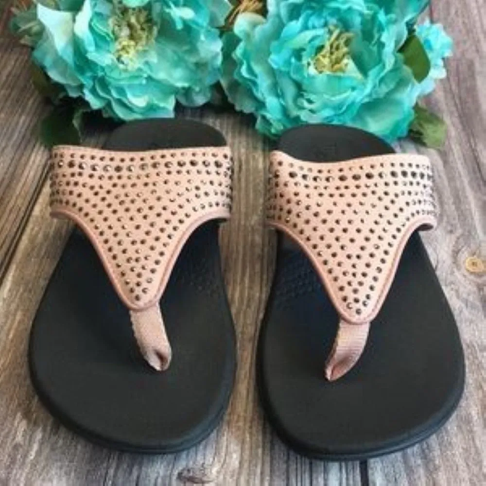 CLARKS Cloud Steppers Brio Vibe Dusty Pink Sandals 5M