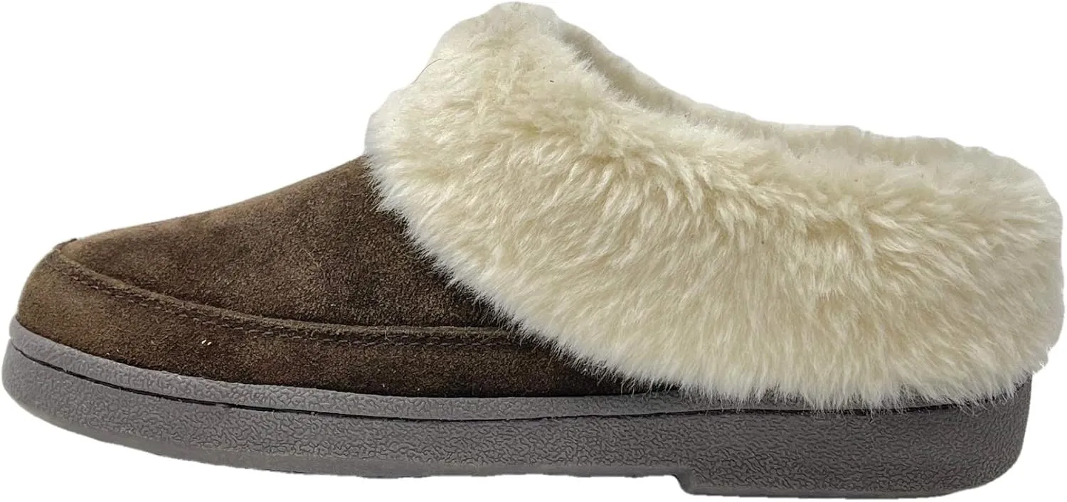 Clarks Women's, Faux Fur Lined Slipper Clog