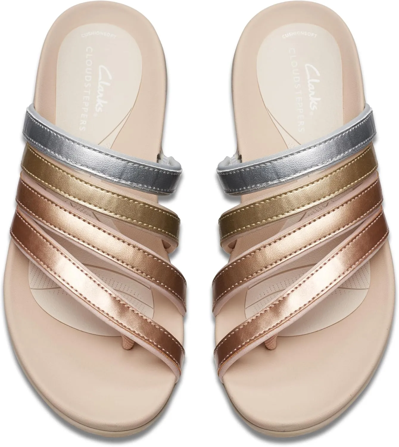 Clarks Women's Glide Hi Iris Flip Flop