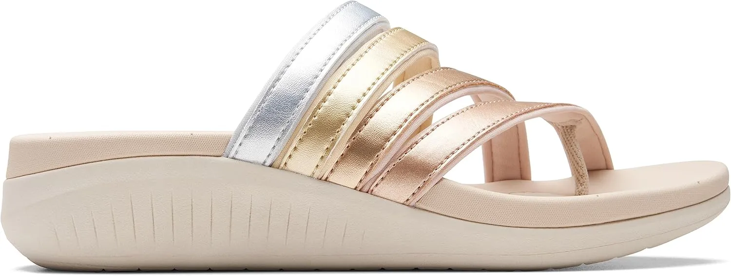 Clarks Women's Glide Hi Iris Flip Flop