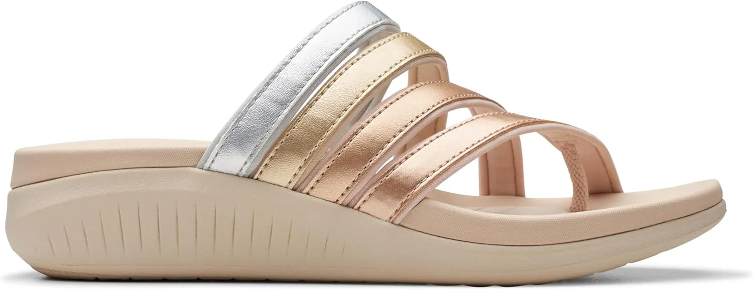 Clarks Women's Glide Hi Iris Flip Flop