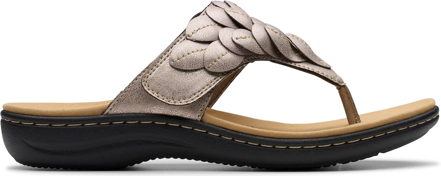 Clarks Women's Laurieann Palm Flip-Flop