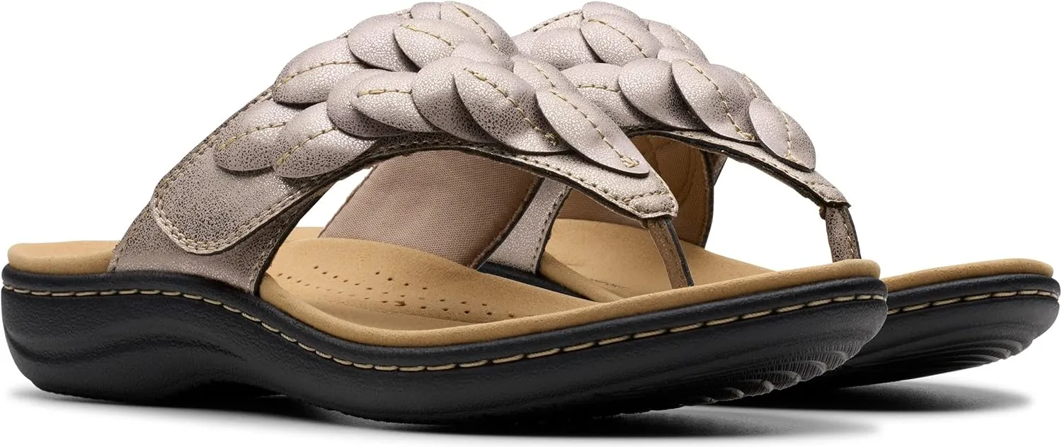 Clarks Women's Laurieann Palm Flip-Flop