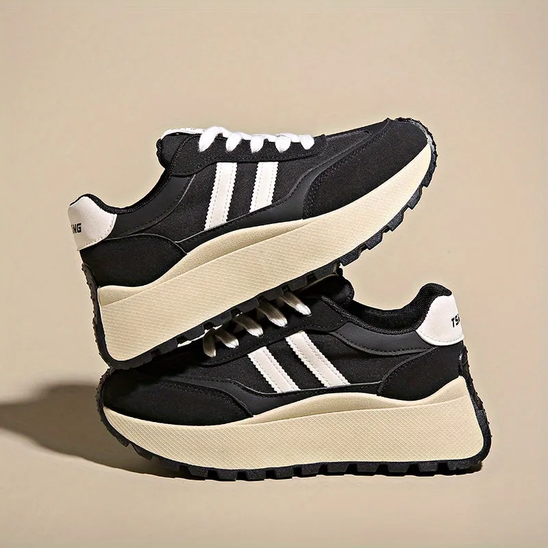 Comfort Chic Platform Trainers