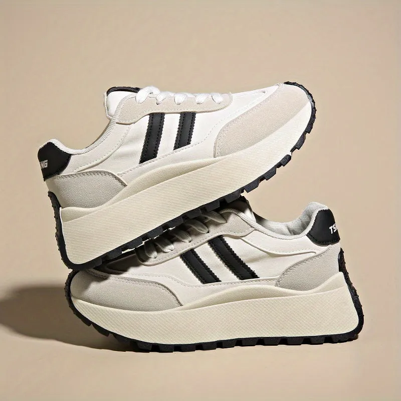 Comfort Chic Platform Trainers