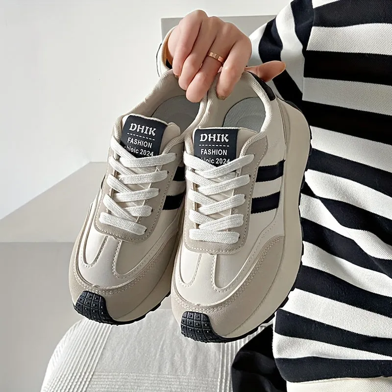 Comfort Chic Platform Trainers