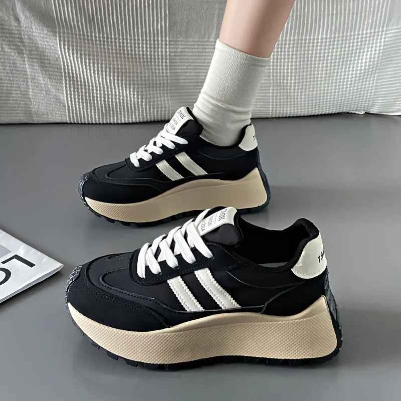 Comfort Chic Platform Trainers