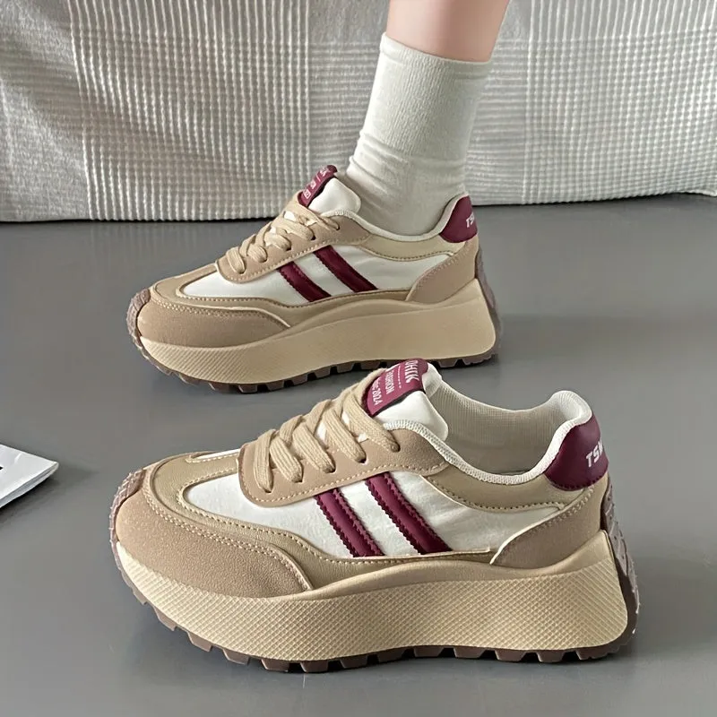 Comfort Chic Platform Trainers