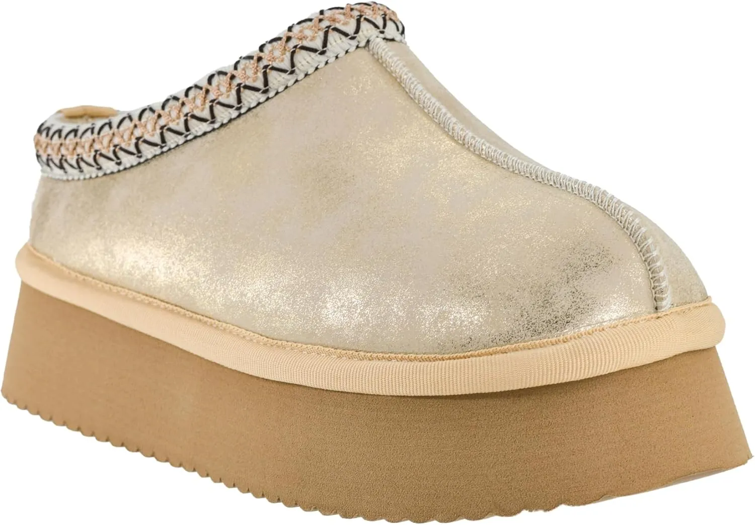 Corkys Footwear Pillow Talk 1.75-Inch Platform Slippers, Faux Fur Lining, Cozy Indoor/Outdoor Footwear for Fall & Winter