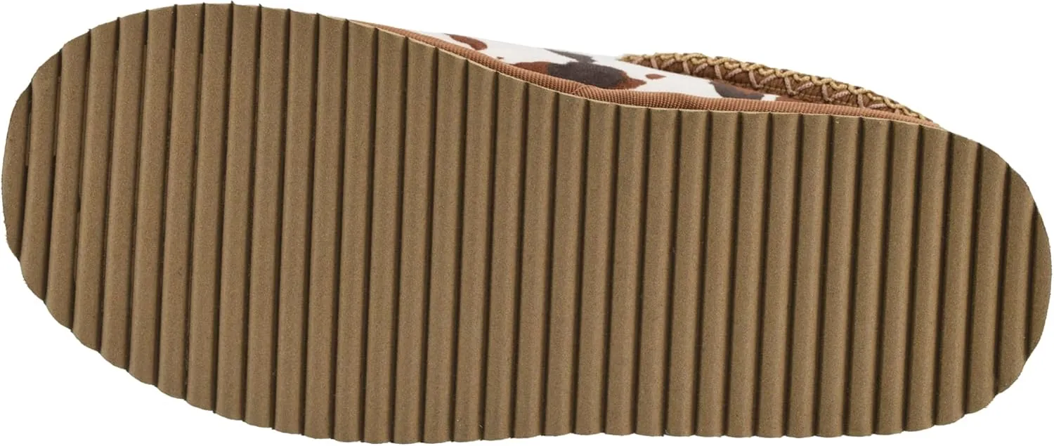 Corkys Footwear Pillow Talk 1.75-Inch Platform Slippers, Faux Fur Lining, Cozy Indoor/Outdoor Footwear for Fall & Winter